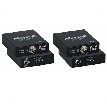 MuxLab 500712 6G-SDI Fiber Extender Kit