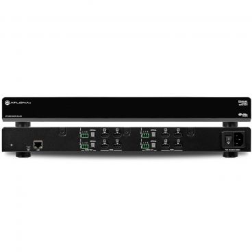 Atlona AT-HDR-M2C-QUAD Dolby/DTS 4 HDMI Input to 2CH down-converter w/4K and HDR capabilities