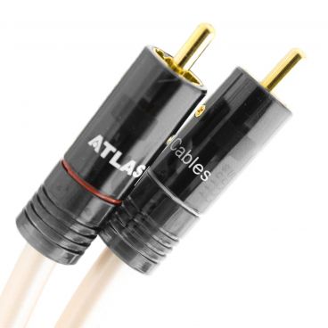 Atlas Element Asymmetrical Integra, 2 RCA to 2 RCA Audio Cable