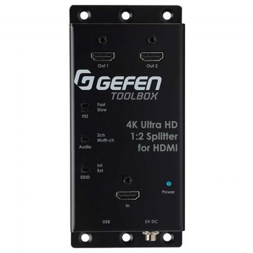 Gefen GTB-HD4K2K-142C-BLK 4K Ultra HD 1:2 Splitter for HDMI