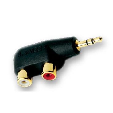 AudioQuest Hard Mini/RCA Adaptor 