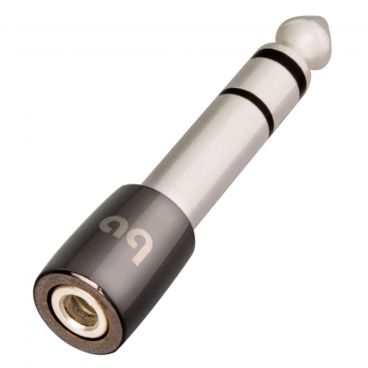 AudioQuest Headphone Plug Adaptor 3.5mm to Stereo 6.35mm