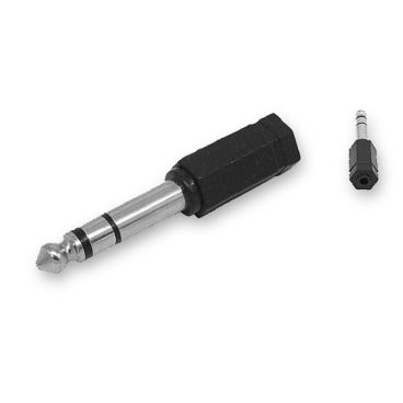 FSUK High Quality 3.5MM-6.3MM-ADPT 3.5mm to 6.3mm Stereo Adapter