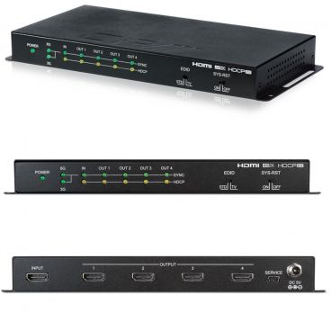 CYP QU-4-4K22 1 to 4 HDMI Distribution Amplifier (4K, HDCP2.2, HDMI2.0)